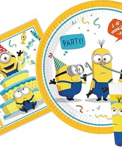 Minions Party-Set für 8 Personen