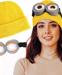 Personalisierte Minion-Kostümbrille für Kostümpartys