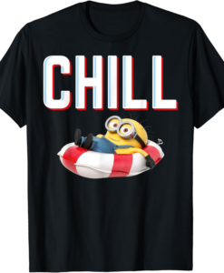 Minions Chill Tracer Pool Float Shirt