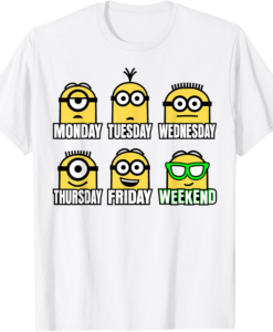 Minions T-Shirt für die Woche