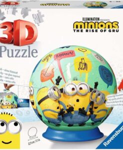 Ravensburger 3D Puzzle Minions-Ball - 72 Teile