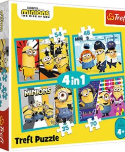 Trefl Minions Puzzlebox, Mehrfarbig