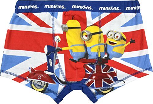 Minions Boxershorts England, mehrfarbig