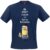 Minions Keep Calm And Eat A Banana T-Shirt navy