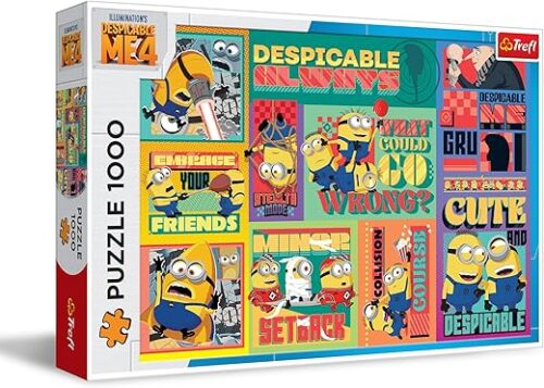 Despicable Me 4 Puzzle mit Minions