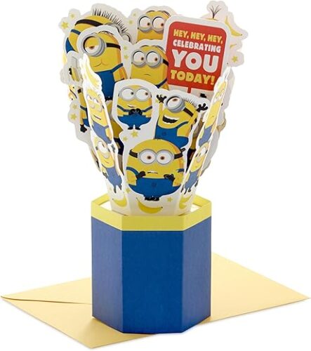 Hallmark Minions Pop-Up-Karte