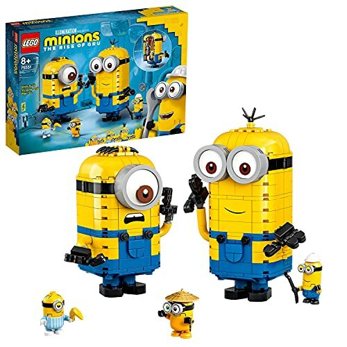 Minions Figuren mit Versteck (LEGO 75551 Stuart, Kevin & Bob)