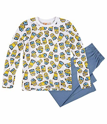 Minions Schlafanzug für Jungs blau