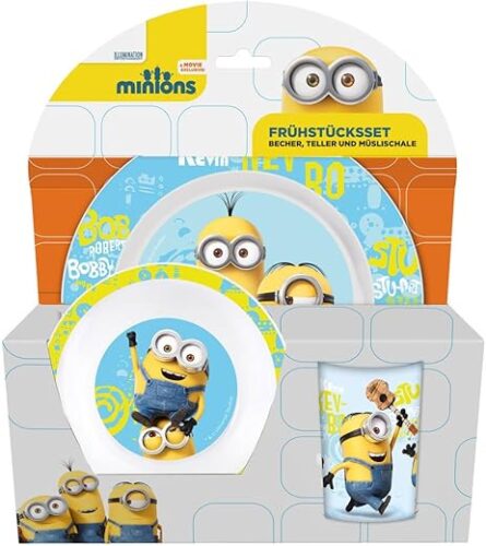 Minions Frühstücksset, 3-teilig