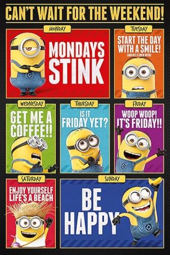 Minions Kinder Poster