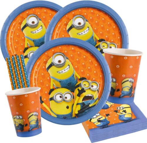 Minions Party-Set für 8 Kinder