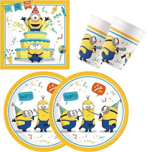 Minions: Rise Of Gru Partyset, 52-teilig