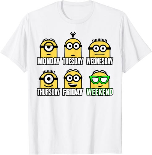 Minions T-Shirt für die Woche