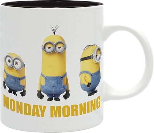 Minions Tasse: Freitag vs Montag Morgen