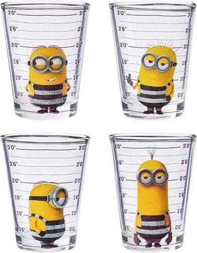 Silver Buffalo Minions Glas Set