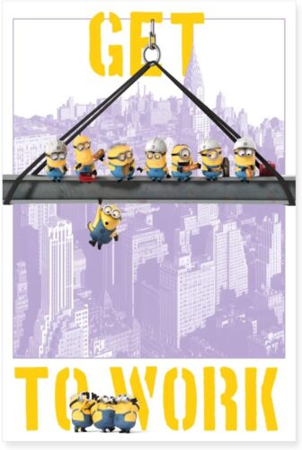 Spreadshirt Minions Lunch Poster