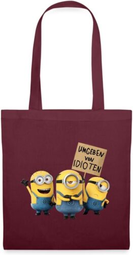 Spreadshirt Minions Stoffbeutel