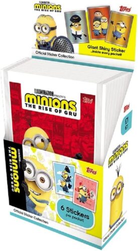 Topps Minions Rise of Gru Aufkleber-Kollektion