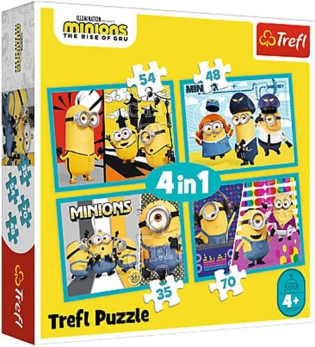 Trefl Minions Puzzlebox, Mehrfarbig