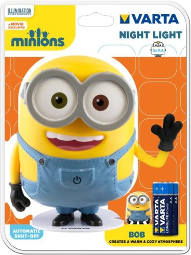 Varta LED Minions Nachtlicht mit Batterie